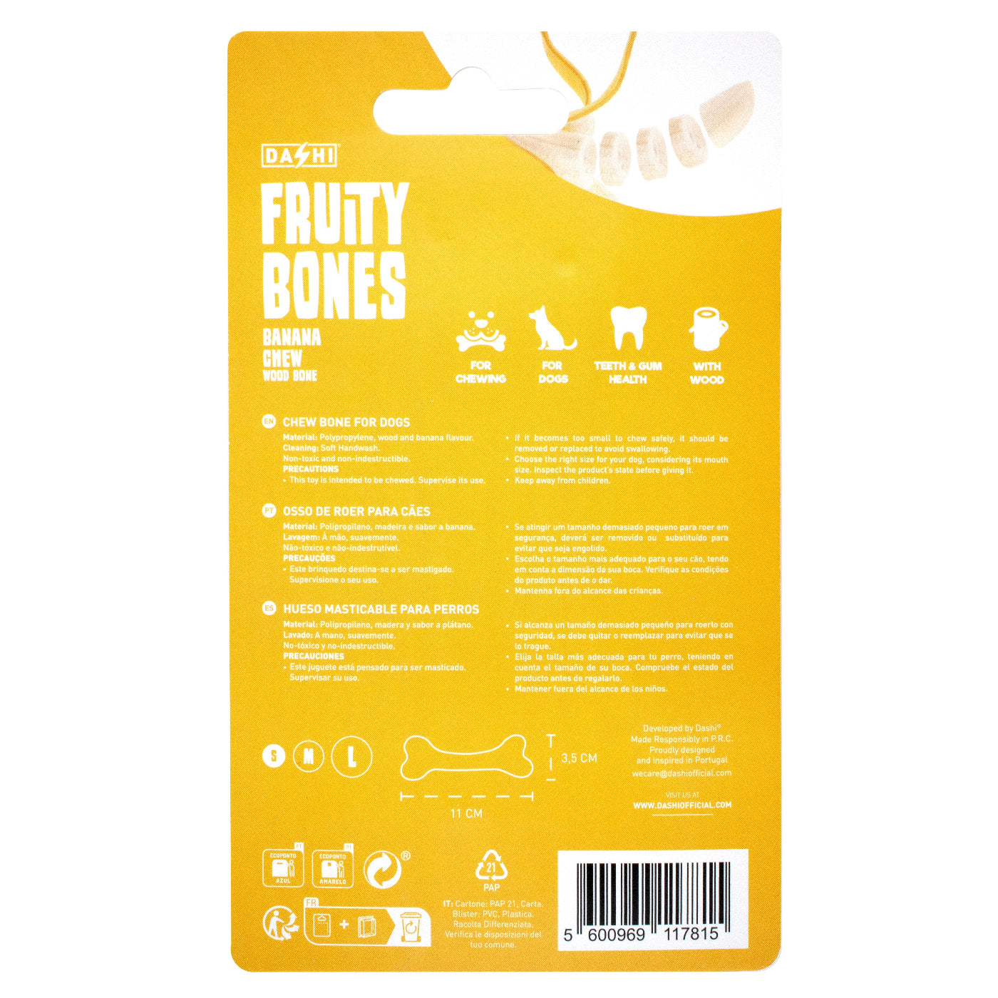 DASHI FRUITY BONES BANANA
