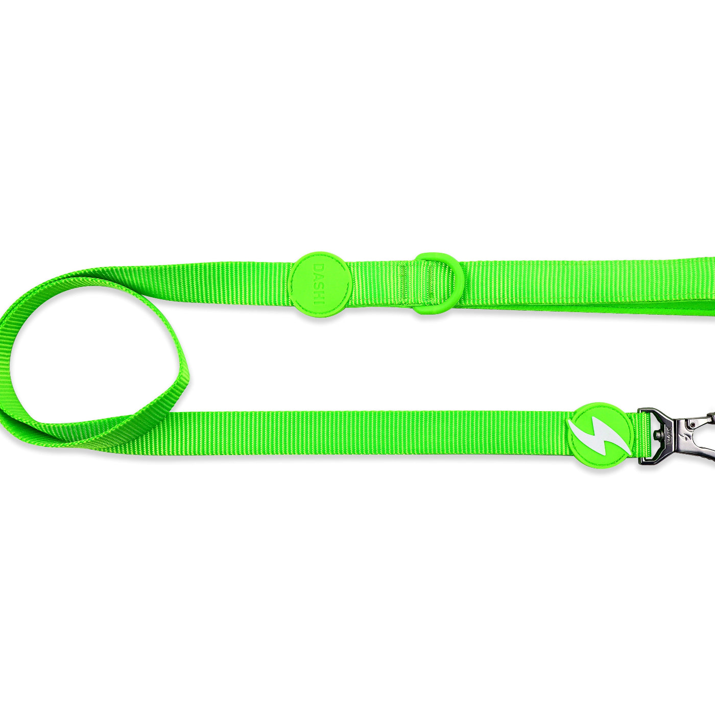 DASHI NEON GREEN LEASH