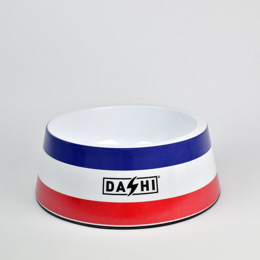 DASHI STRIPES3 RED & BLUE BOWL