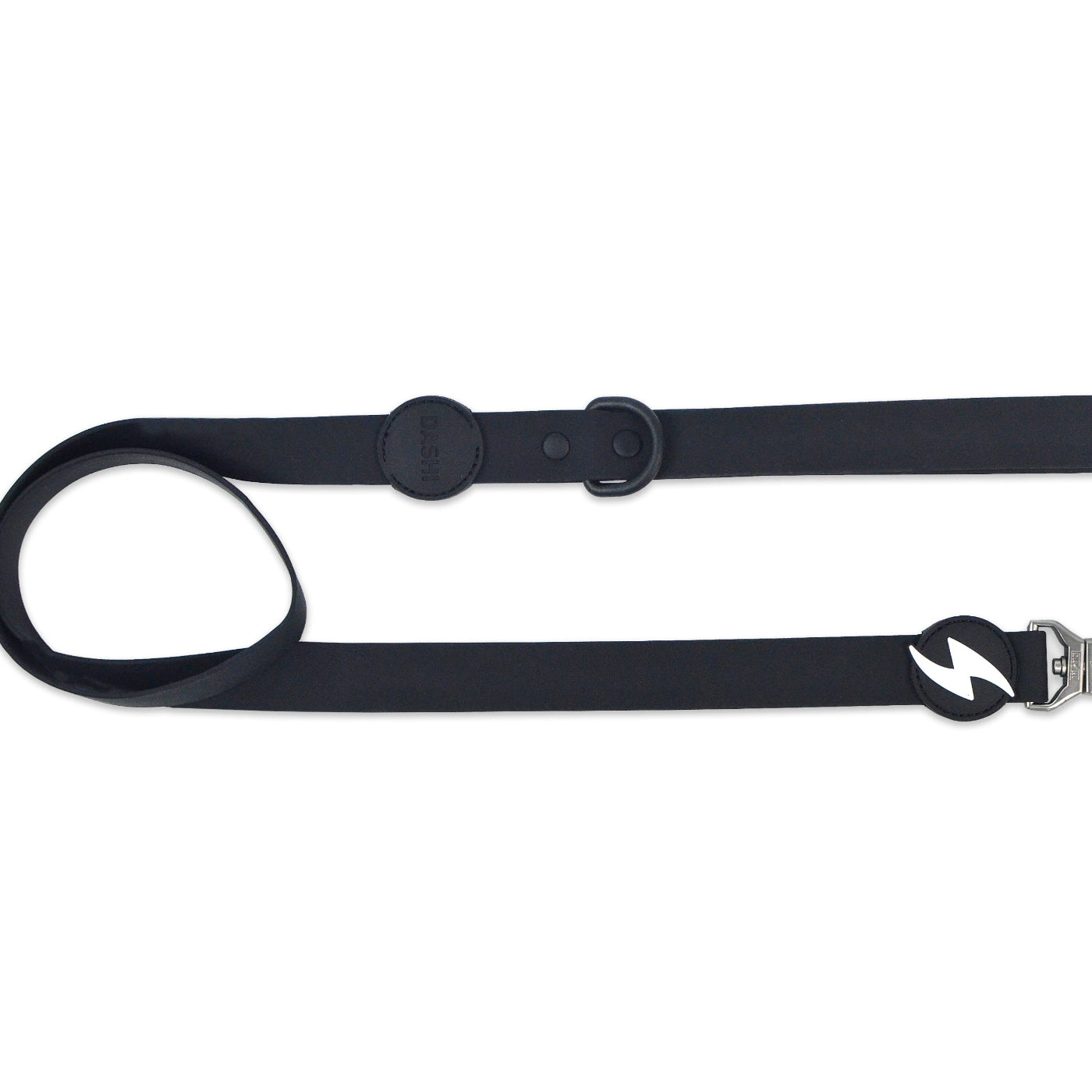 DASHI COLORFLEX BLACK LEASH