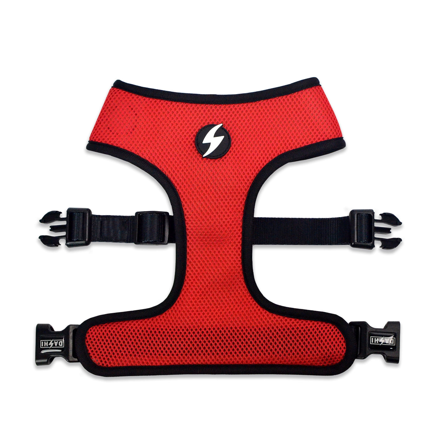 DASHI STRIPES3 RED & BLACK NEO MESH