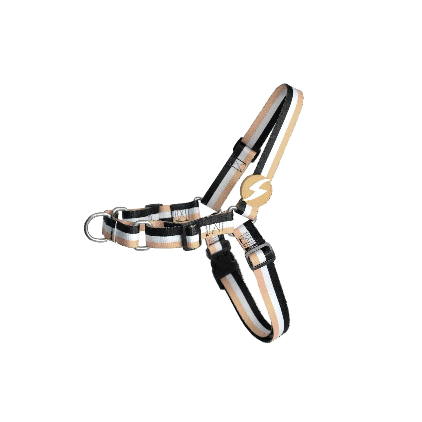 DASHI STRIPES3 BROWN & BLACK FRONT HARNESS
