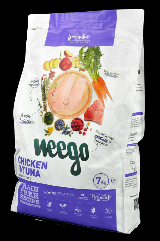 WEEGO CAT FOOD CHICKEN & TUNA 7KG