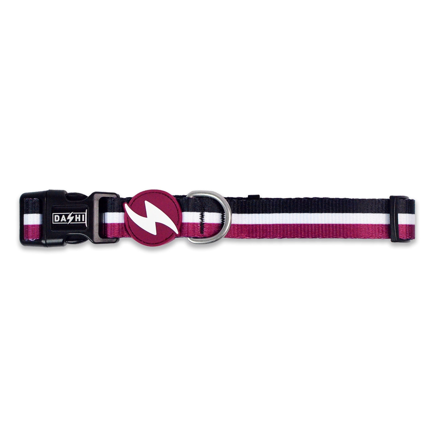 DASHI STRIPES3 PURPLE & BLACK COLLAR