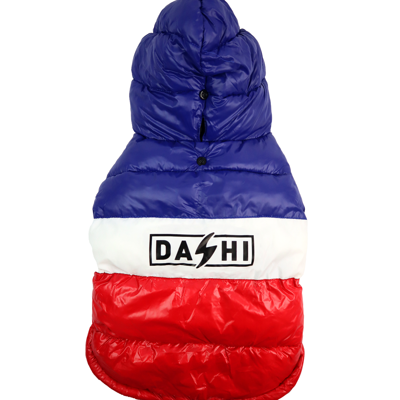 DASHI STRIPES3 RED & BLUE ANORAK