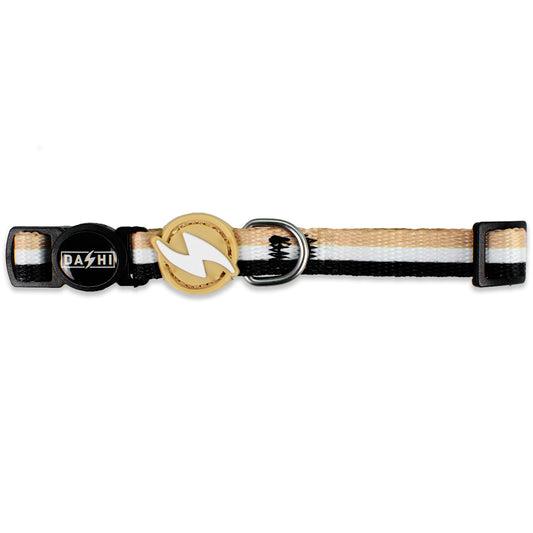 DASHI STRIPES3 BROWN & BLACK COLLAR CAT