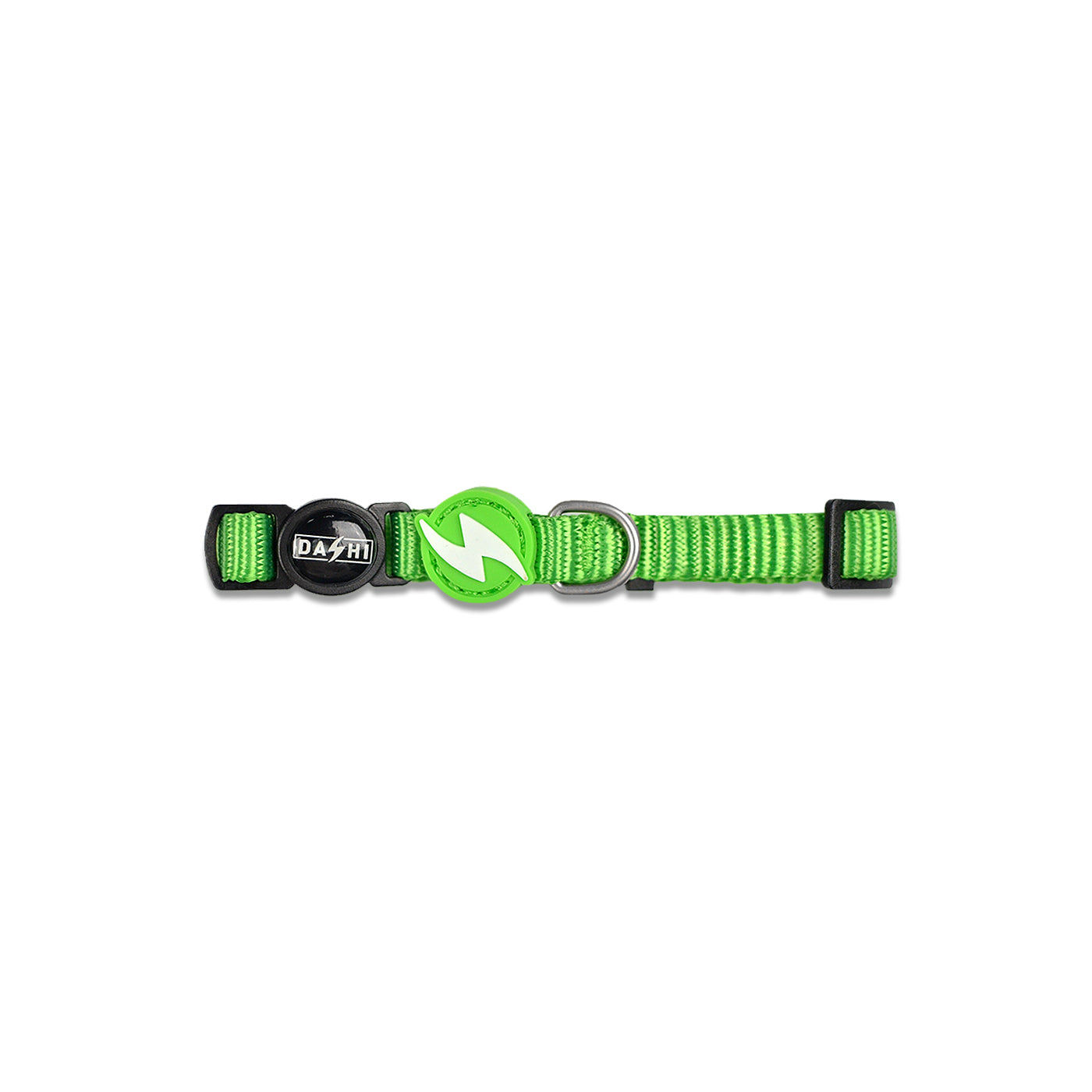 DASHI SOLID GREEN COLLAR CAT