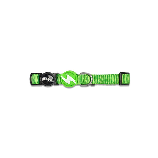 DASHI SOLID GREEN COLLAR CAT