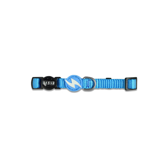 DASHI SOLID SKY BLUE COLLAR CAT