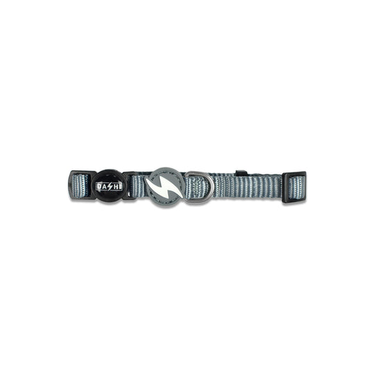 DASHI SOLID GREY COLLAR CAT