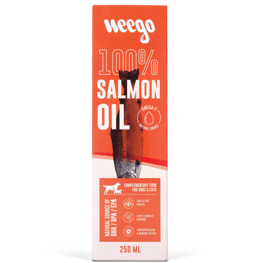 WEEGO CAT & DOG SALMON OIL + 250ML