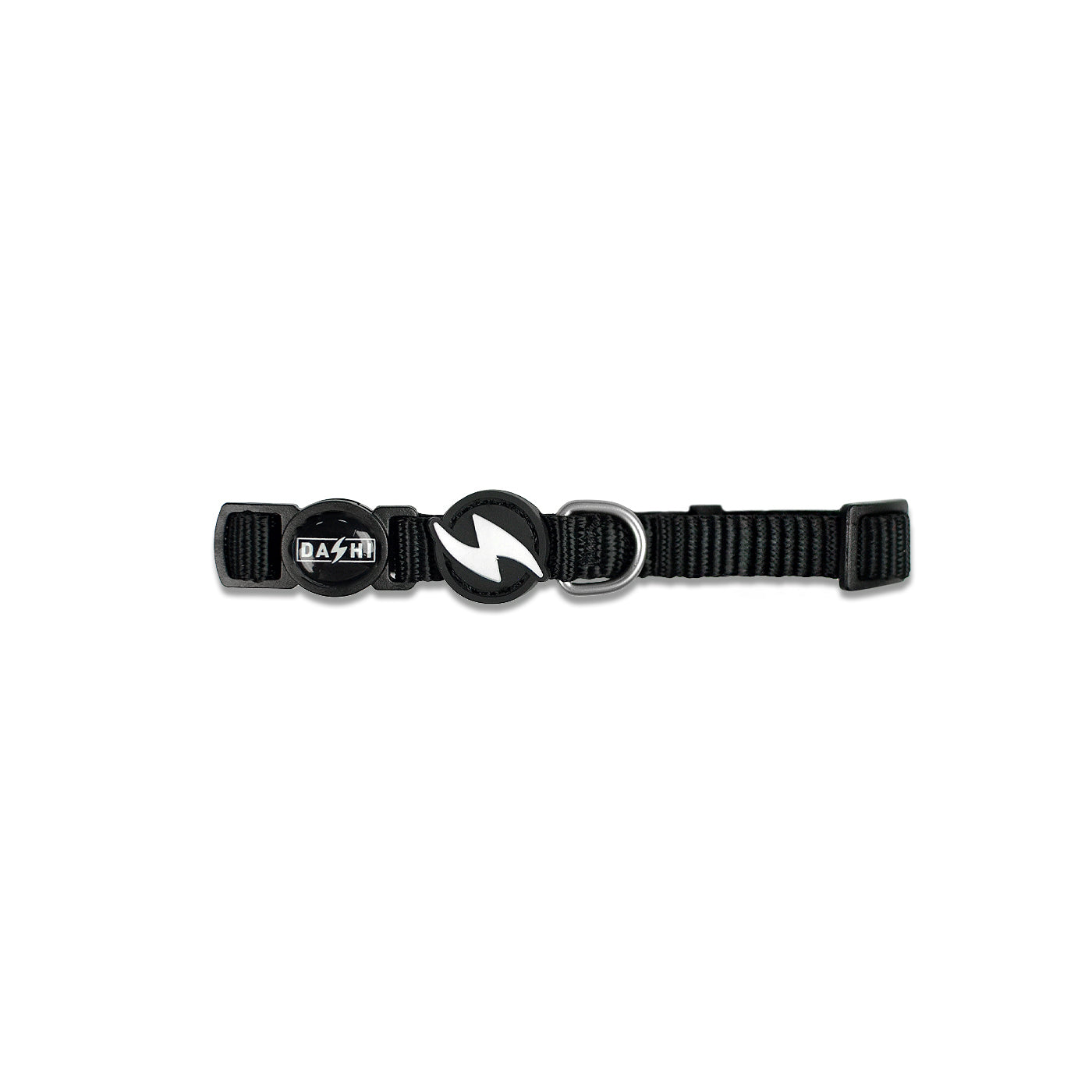 DASHI SOLID BLACK COLLAR CAT