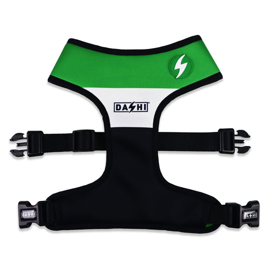 DASHI STRIPES3 GREEN & BLACK NEO MESH