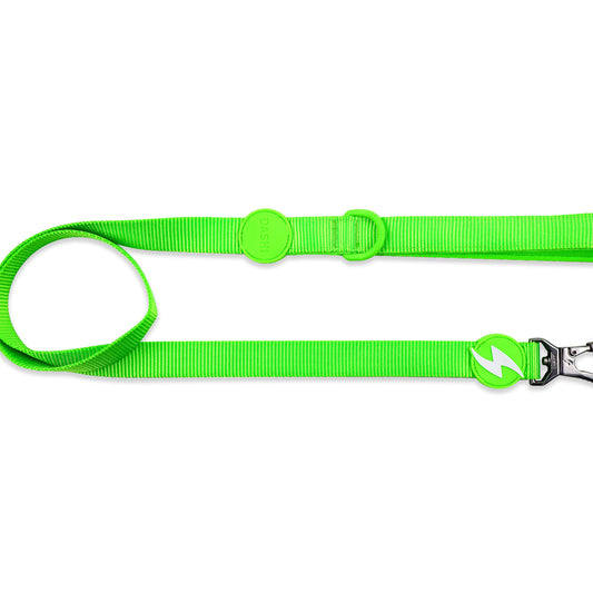 DASHI NEON GREEN LEASH