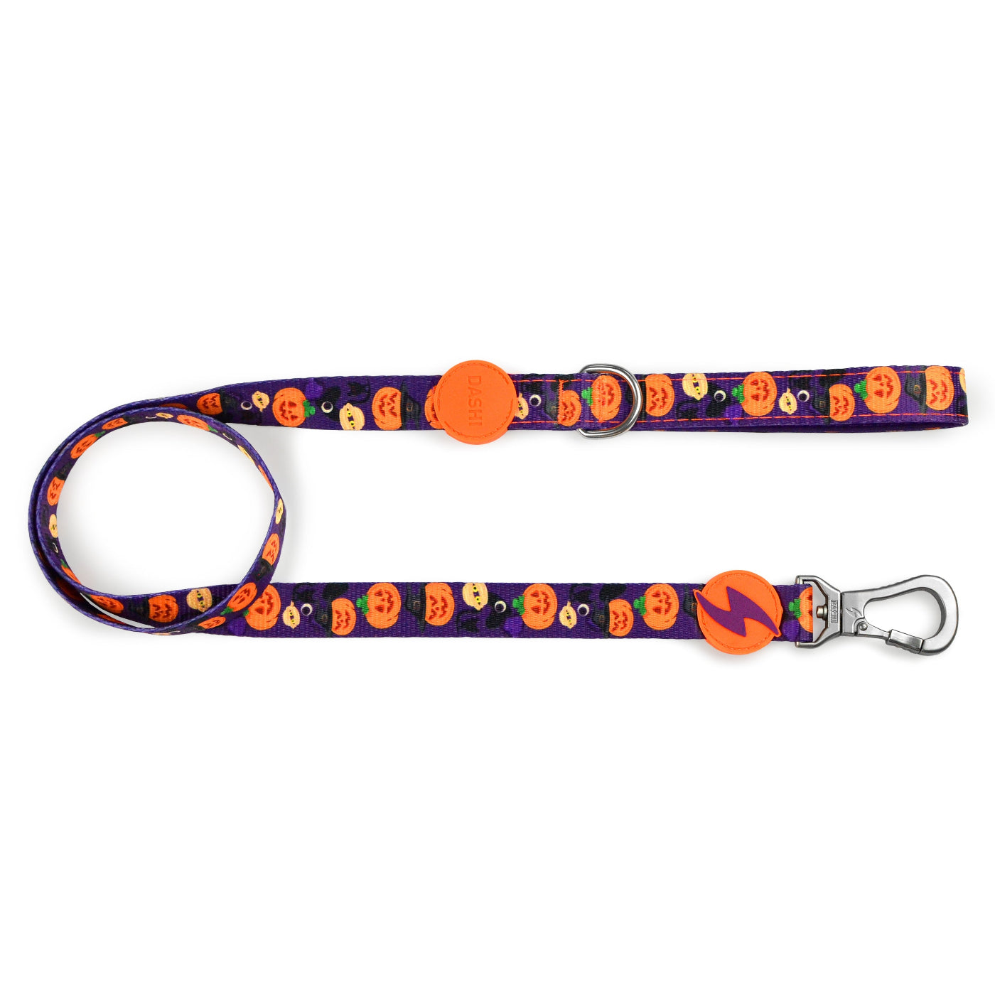 DASHI PUMPKIN LEASH HALLOWEEN