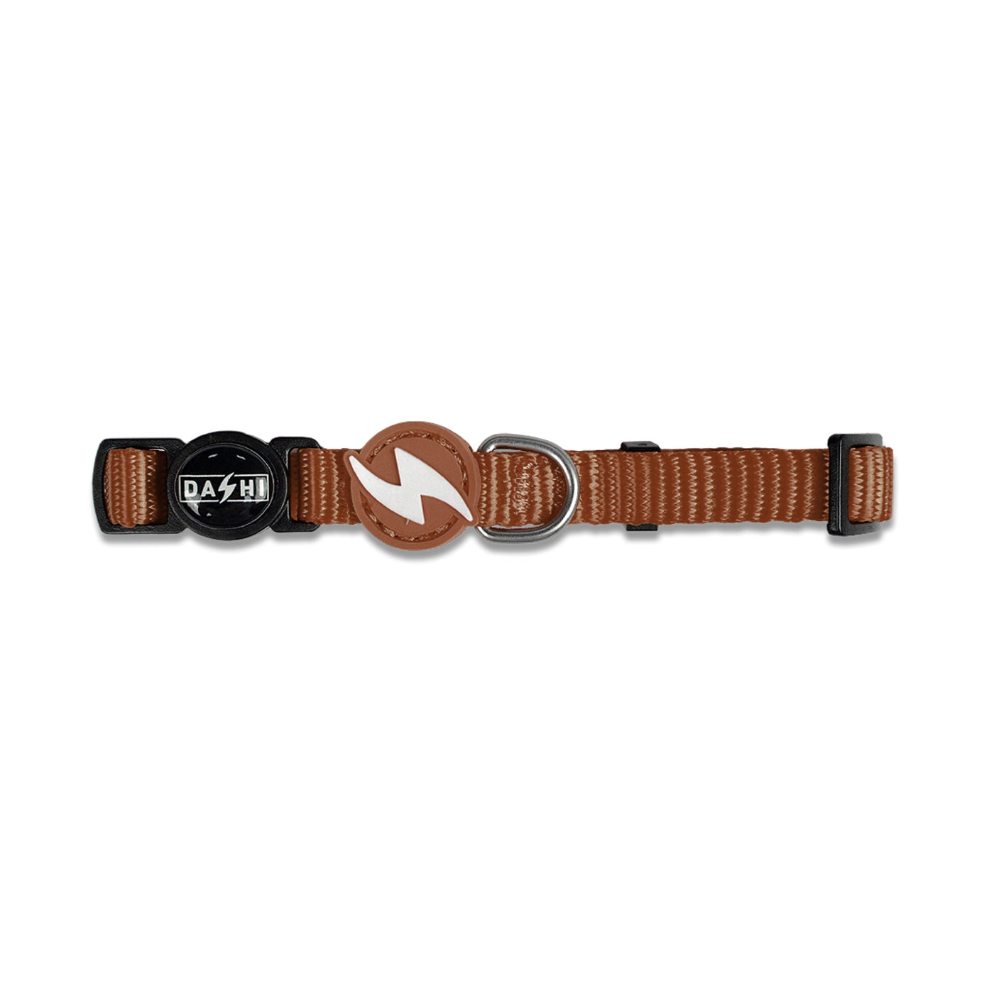 DASHI SOLID BROWN COLLAR CAT