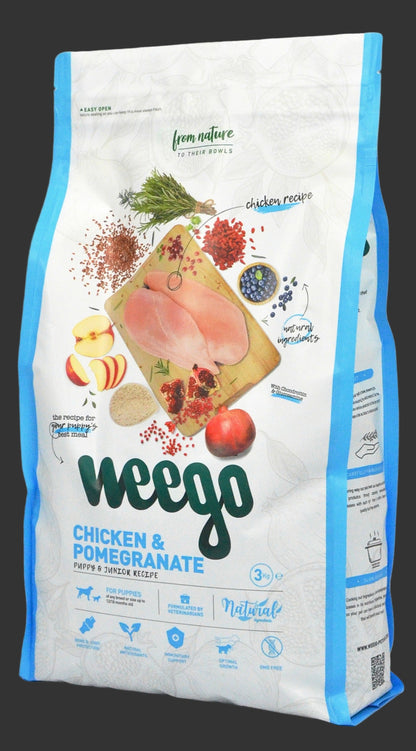 WEEGO DOG FOOD CHICKEN & POMEGRANATE 3KG