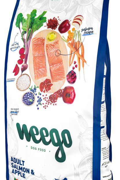 WEEGO DOG FOOD SALMON & APPLE 12KG