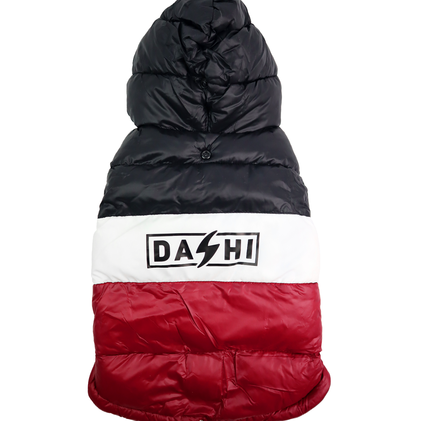 DASHI STRIPES3 PURPLE & BLACK ANORAK