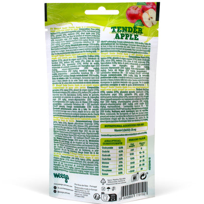 WEEGO DOG SNACK TENDER APPLE 50G X12