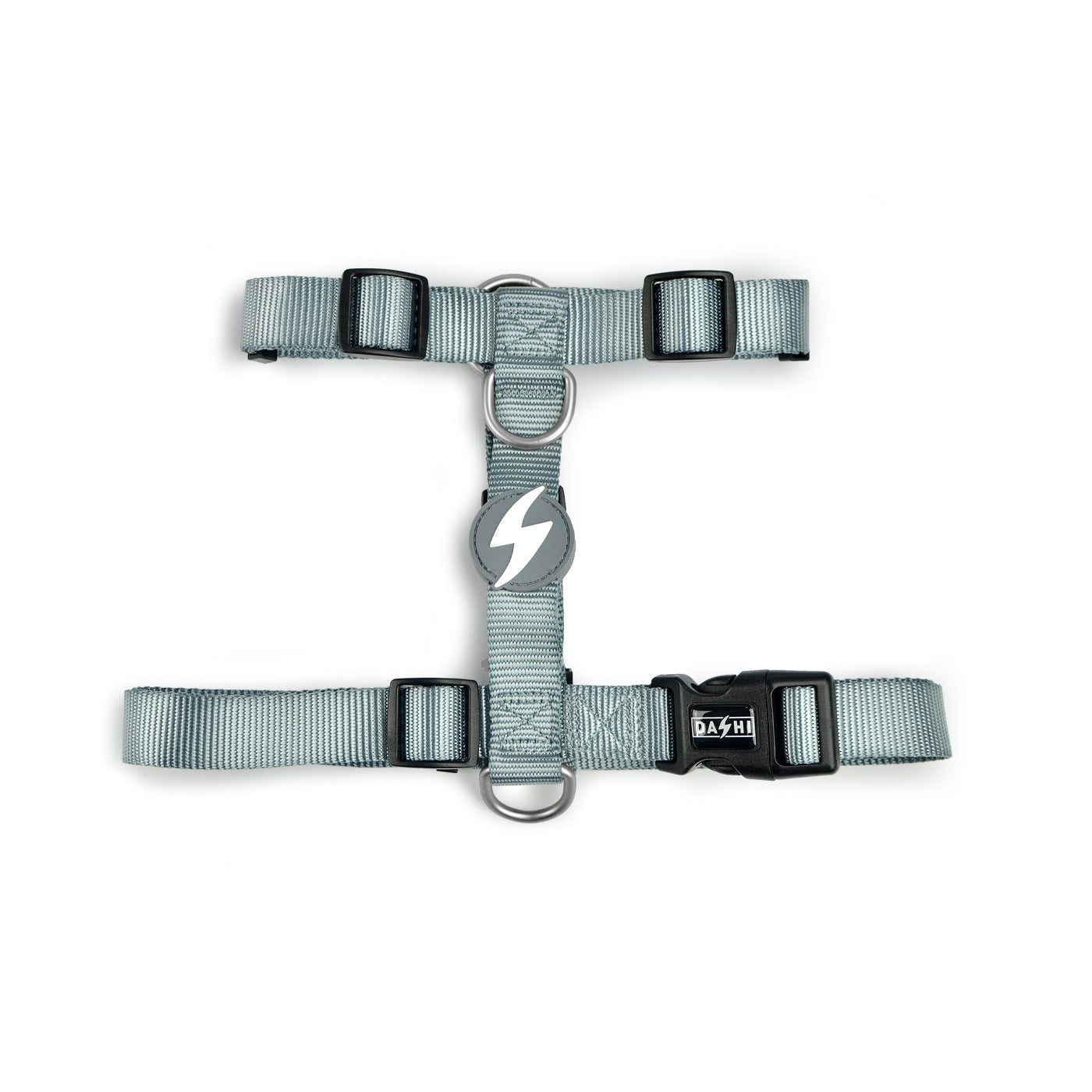 DASHI SOLID GREY BACK HARNESS