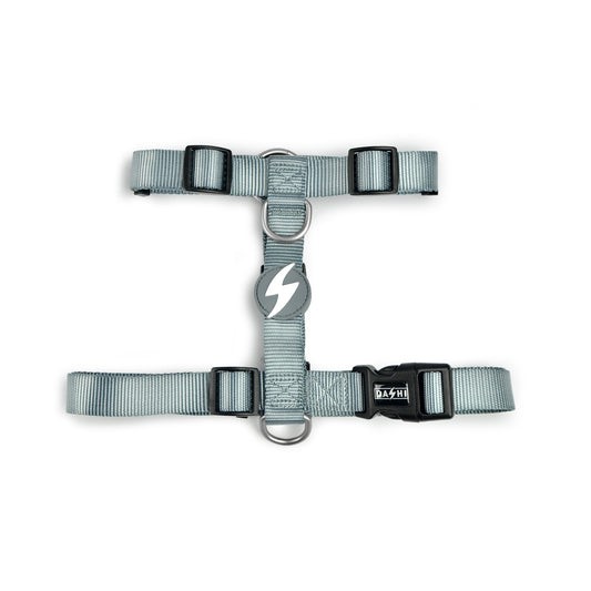 DASHI SOLID GREY BACK HARNESS