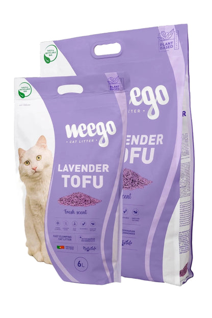 WEEGO CAT LITTER LAVENDER TOFU 6L / 18L