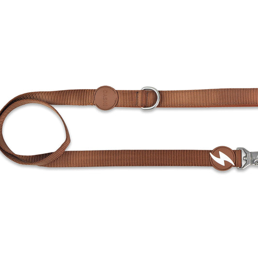 DASHI SOLID BROWN LEASH