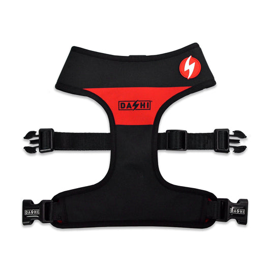 DASHI STRIPES3 RED & BLACK NEO MESH