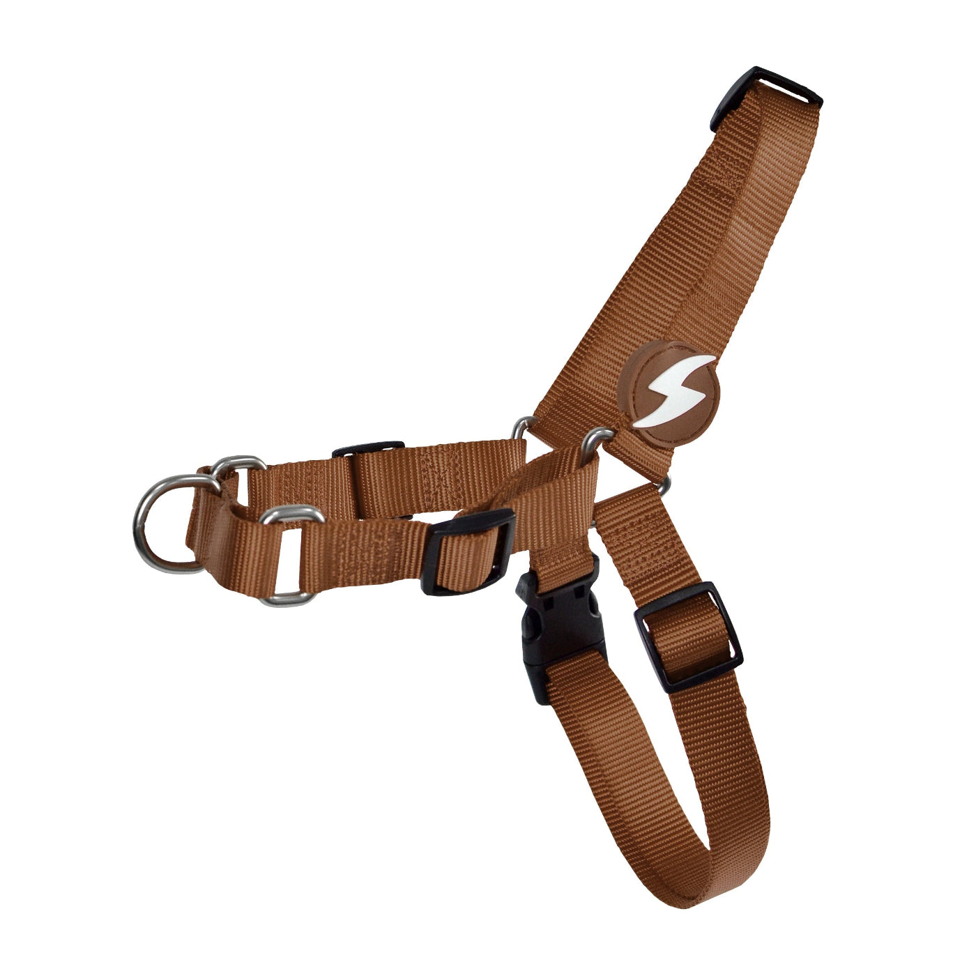 DASHI SOLID BROWN FRONT HARNESS
