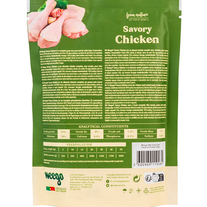 WEEGO WET DOG FOOD SAVORY CHICKEN 260G - BOX