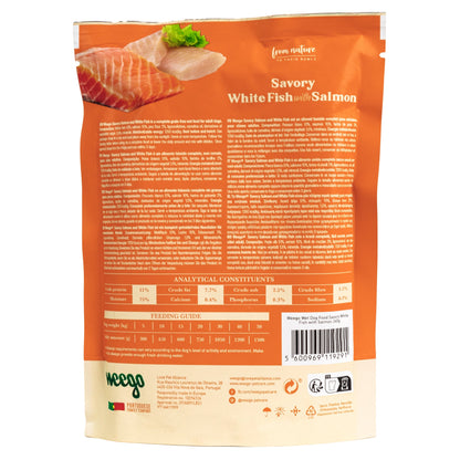 WEEGO WET DOG FOOD SAVORY WHITE FISH WITH SALMON 260G - BOX