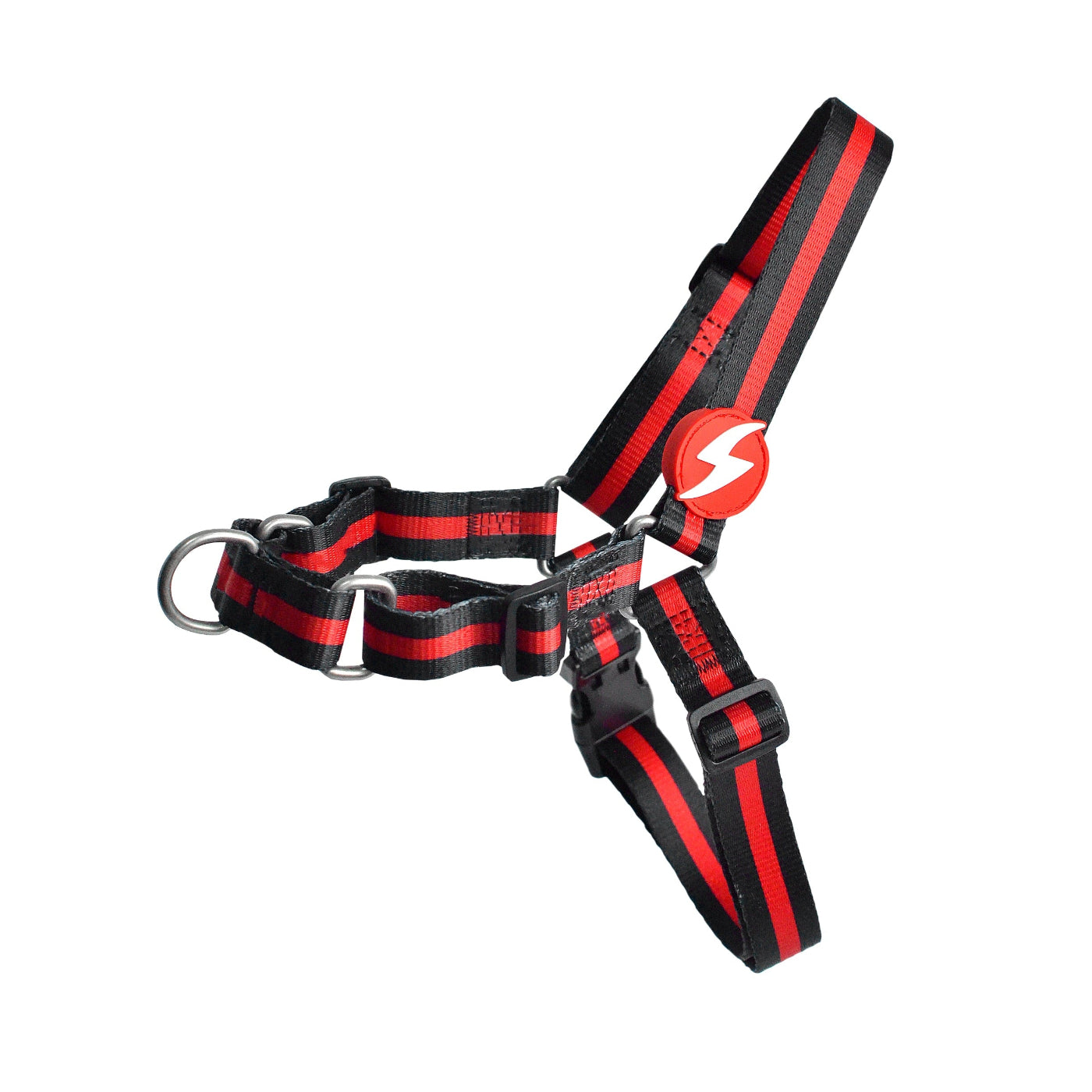 DASHI STRIPES3 RED & BLACK FRONT HARNESS