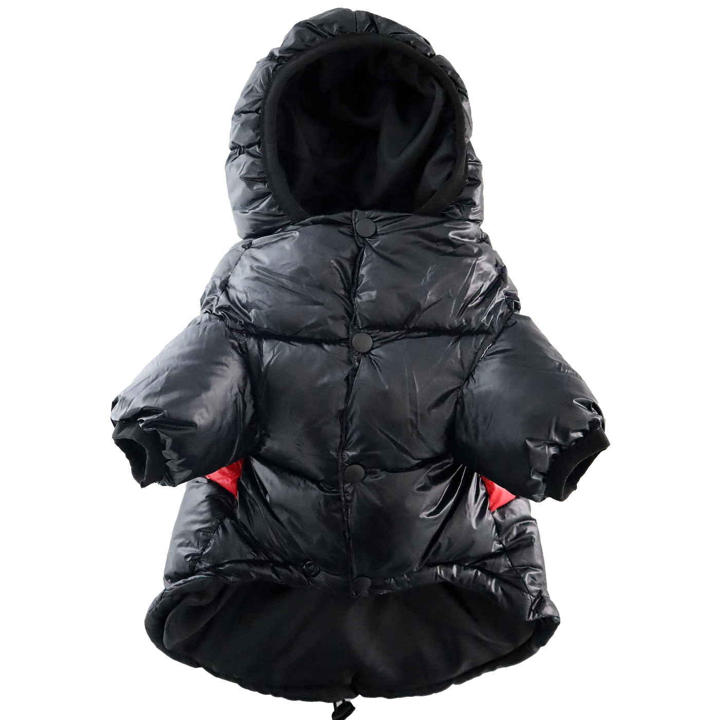 DASHI STRIPES3 RED & BLACK ANORAK