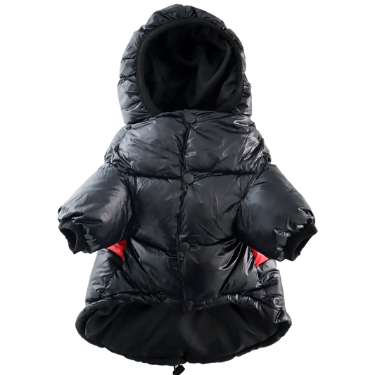 DASHI STRIPES3 RED & BLACK ANORAK