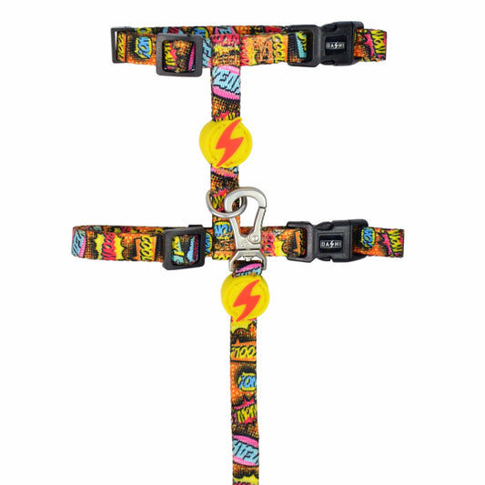 DASHI BOOM CAT HARNESS + LEASH