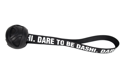 DASHI TOY BLACK RUBBER BALL