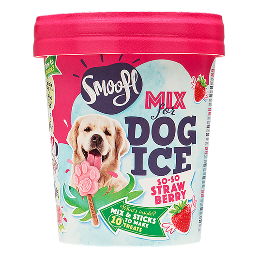 SMOOFL STRAWBERRY MIX FOR DOG ICE