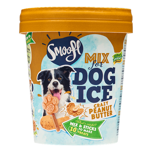 SMOOFL PEANUT BUTTER MIX FOR DOG ICE